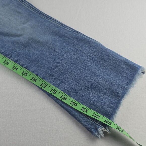 Madewell Blue Cropped Jeans - Picture 8 of 14